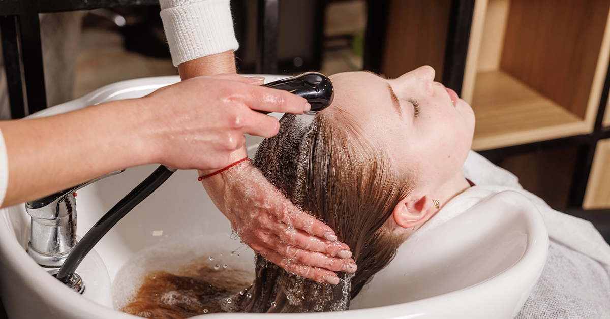 Get your hair washed and treated at That Hair Tho 