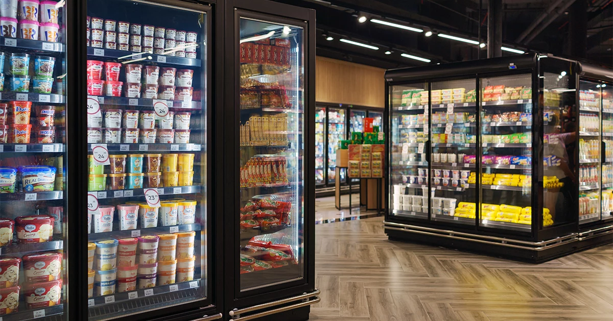 Ice-creams in a Supermarket