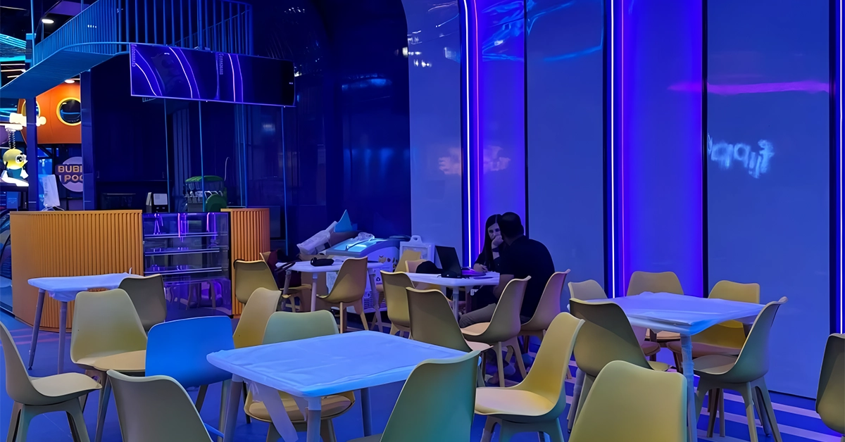 Cosmo Cafe at Flipped Park Sharjah