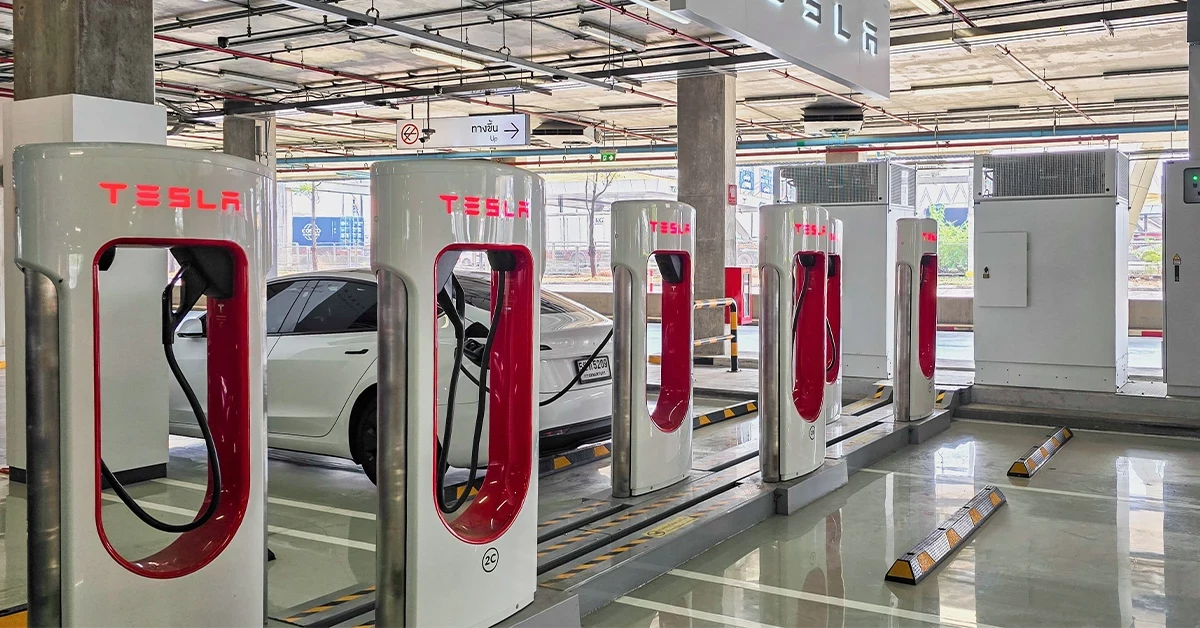 Tesla Charging Station
