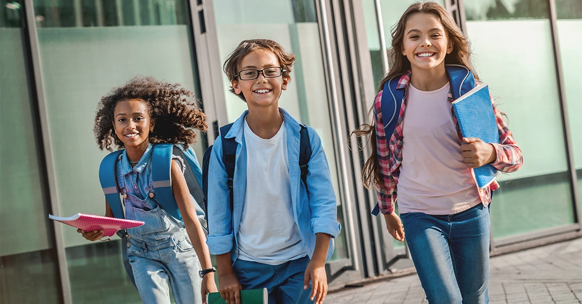 Multiethnic kids in Al Barsha schools
