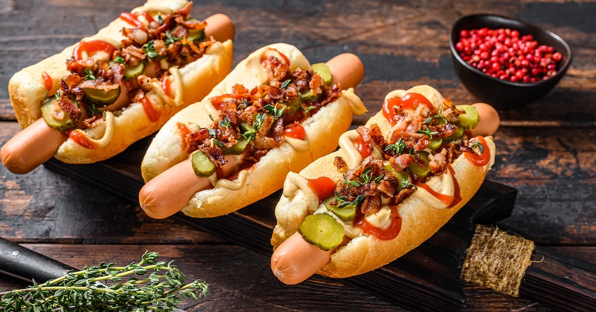  Loaded Hot Dogs in New York Fries Dubai