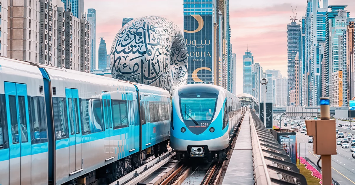 مترو دبي

