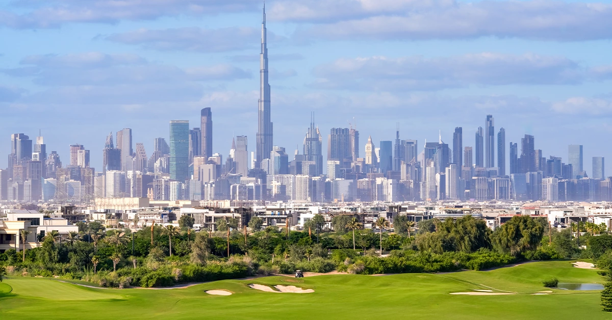 Dubai Hills Estate is another popular community housing chiller free apartments in Dubai