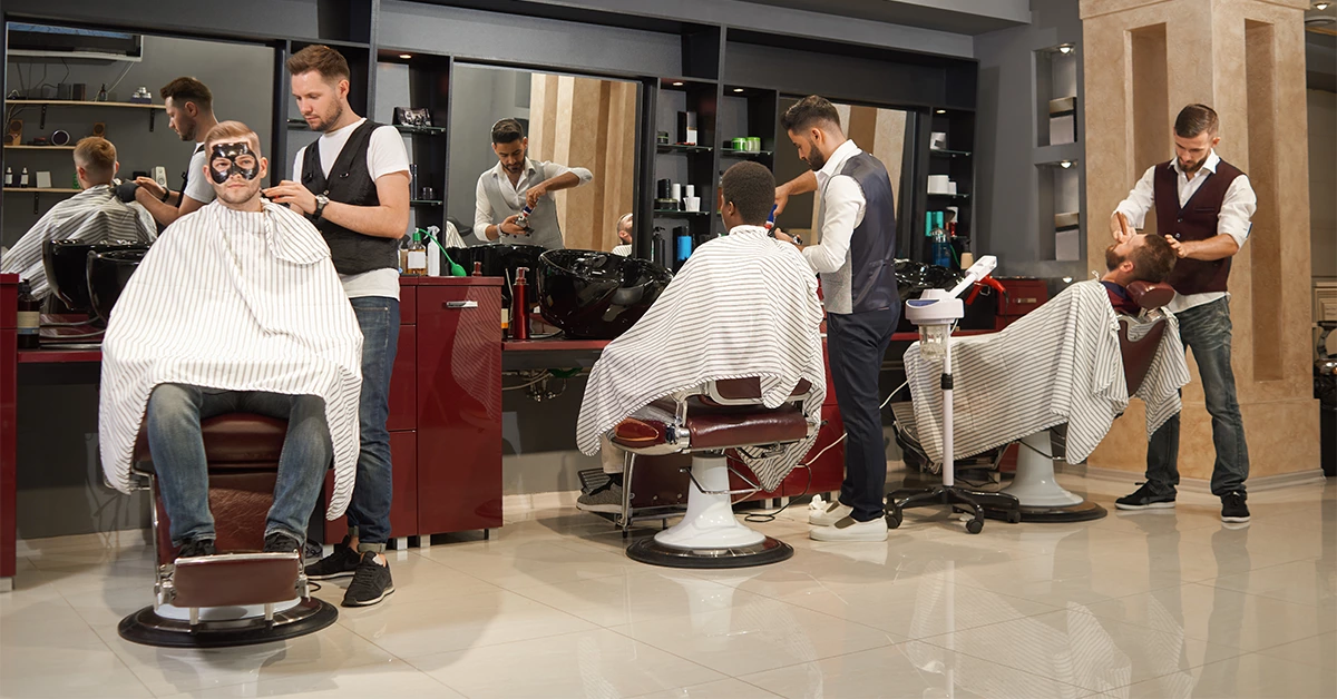 Beauty treatments at a gents salon in Dubai