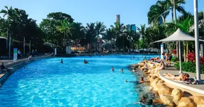 Damac Hills Malibu wave pool