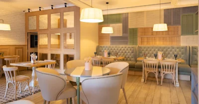 one of the Al Qasba restaurants