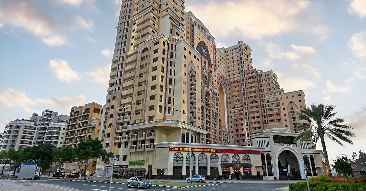 Silicon Gates is one of the best buildings to rent studios in Dubai Silicon Oasis