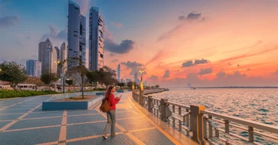 best place to watch sunset in Abu Dhabi