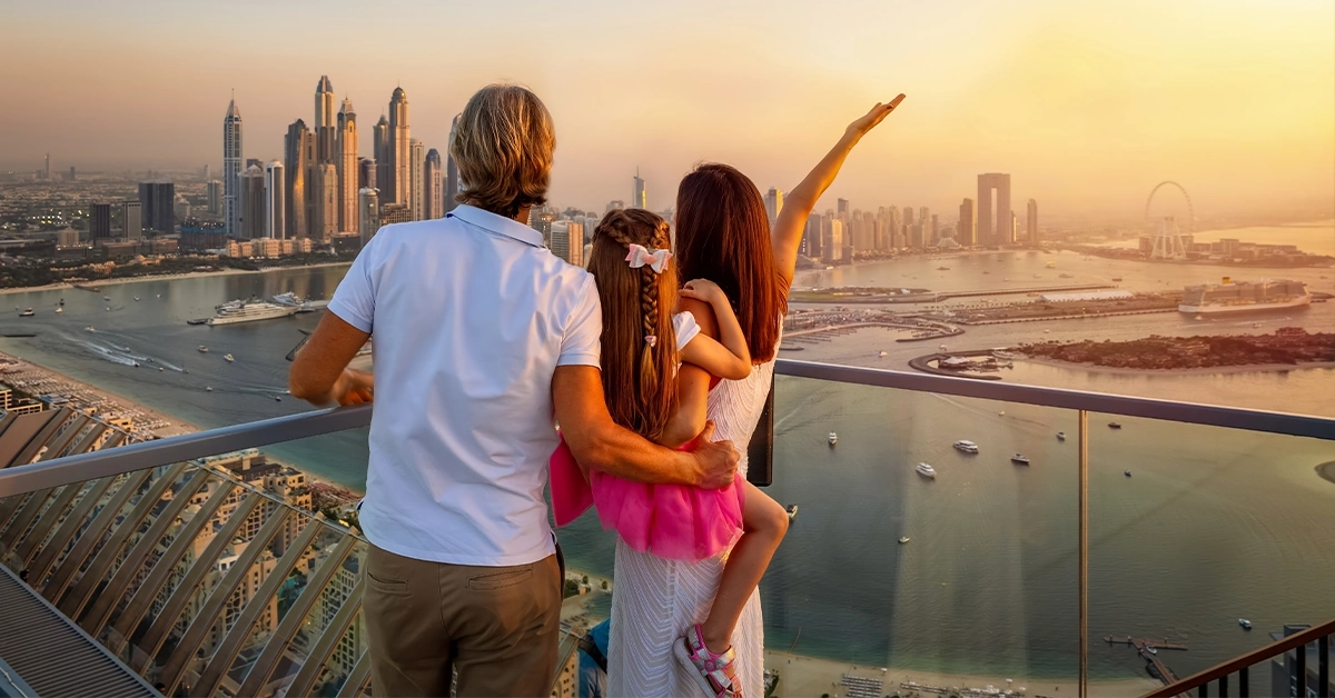 Dubai sunset from W Dubai