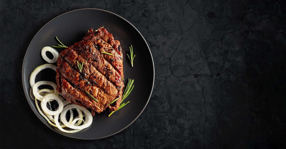 Roasted beef served at Calicut Foodies - Family Restaurant in Madina Mall