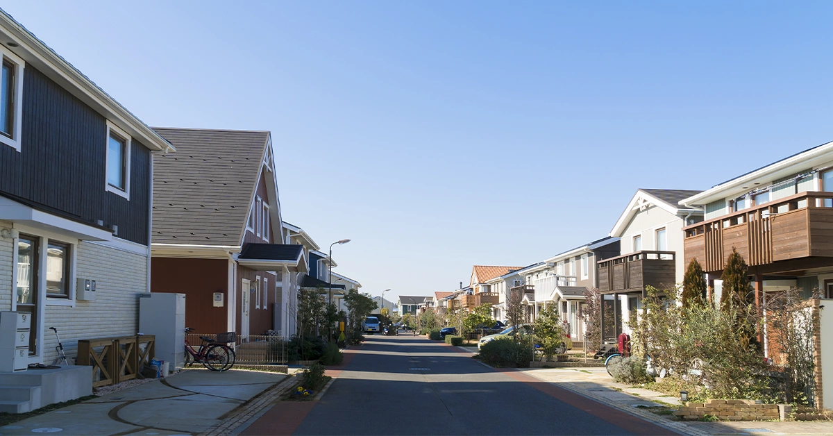 Residential area in Liwara 1, Ajman