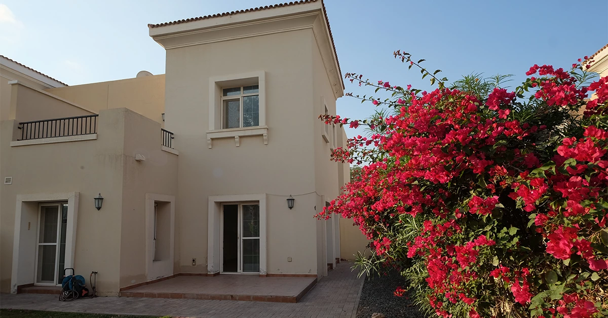 A modern designed villa