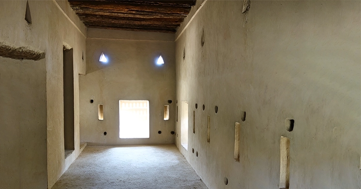 Interior of Dhafeer Fort