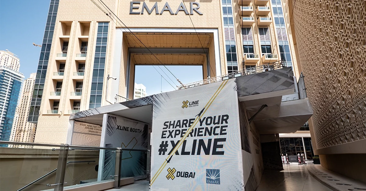 Xline Dubai Marina zipline