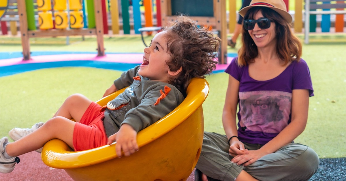 Rainbow Park play area