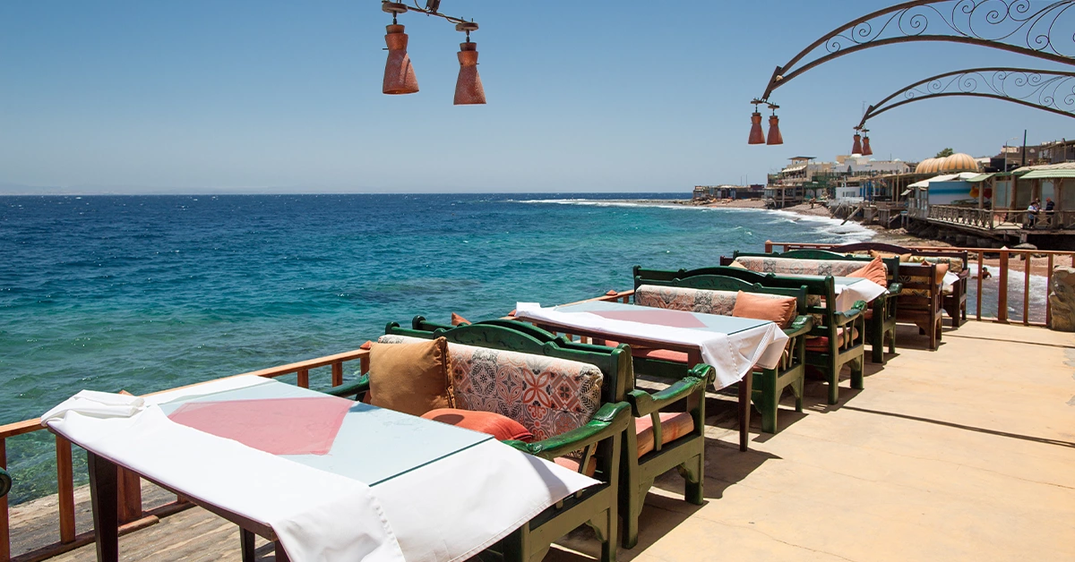 Sea-Facing seating