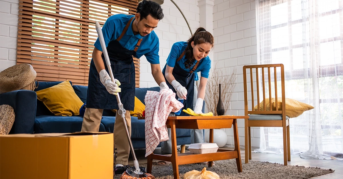 Residential cleaning services provided by Paradise Cleaning Services L.L.C. in Ajman