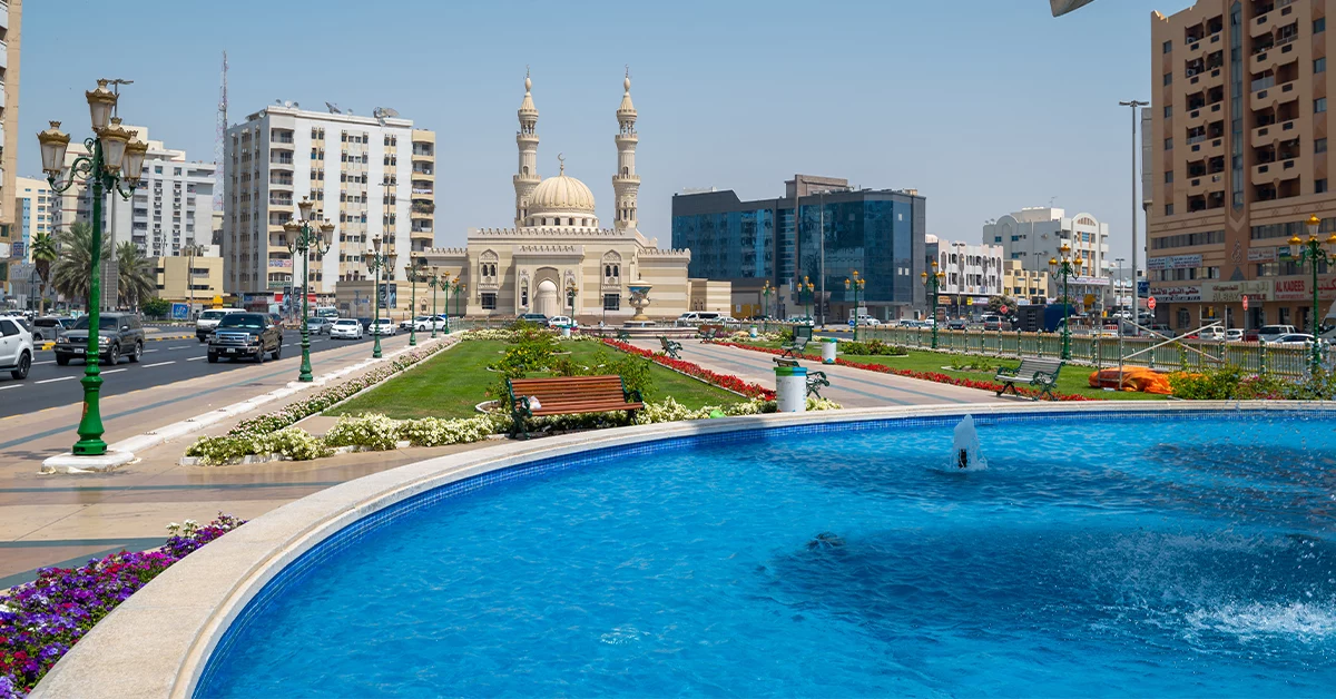Mosque near Al Musalla, Sharjah