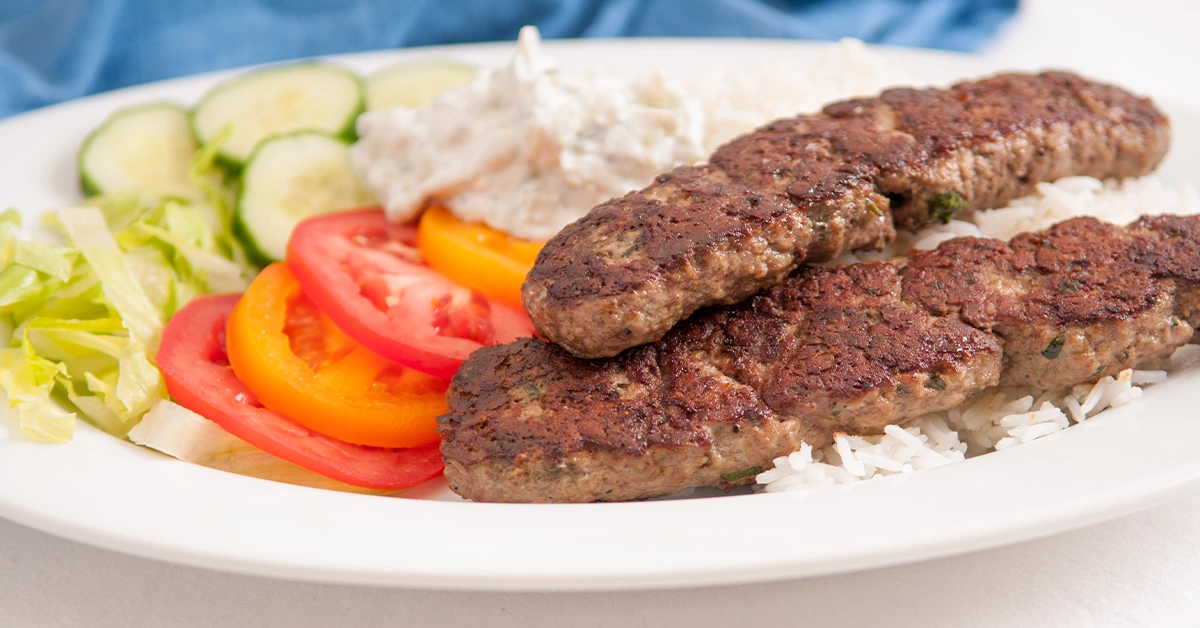 Iranian kabab served at Juicy Kebab cityland mall restaurant