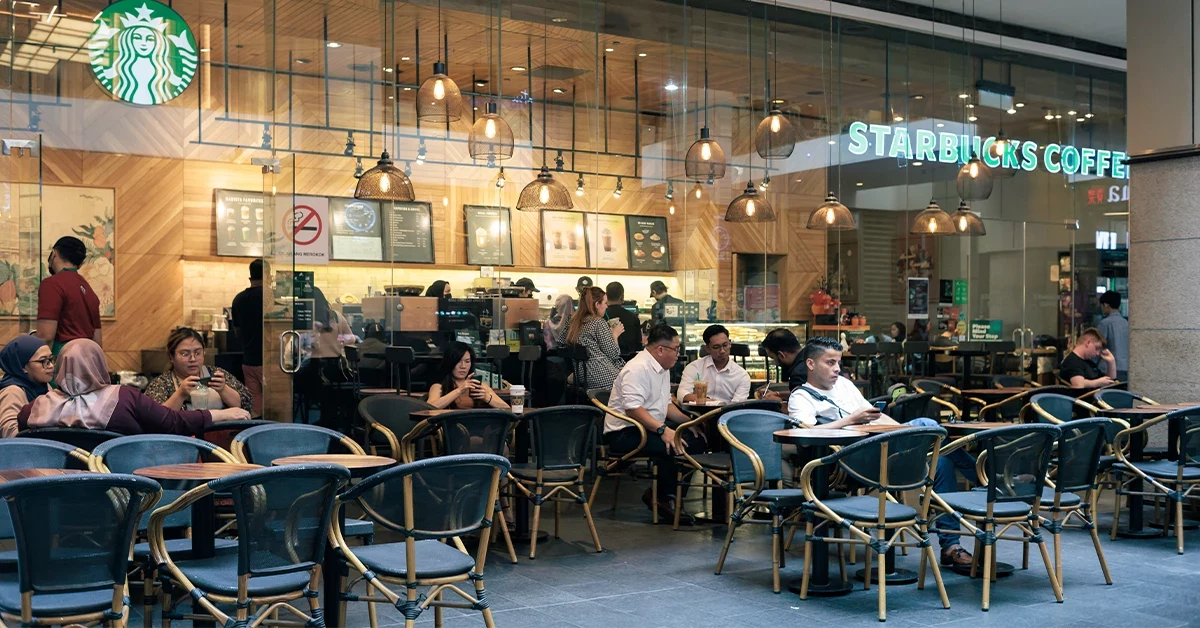 Starbucks branch at Mira Town Center