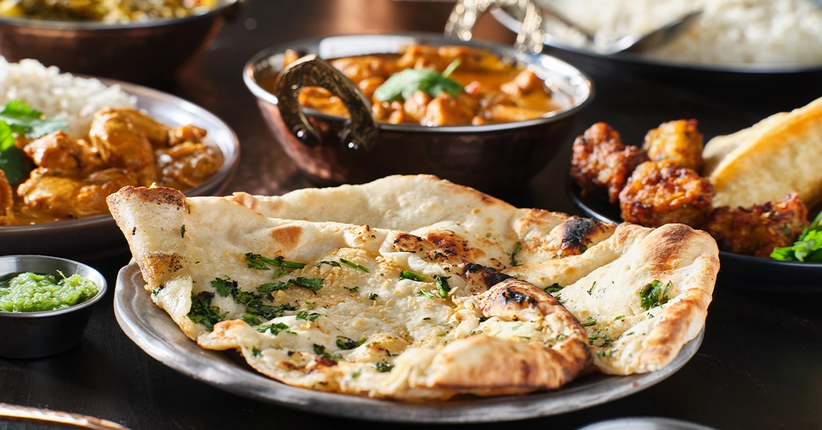 Indian food in deerfields mall