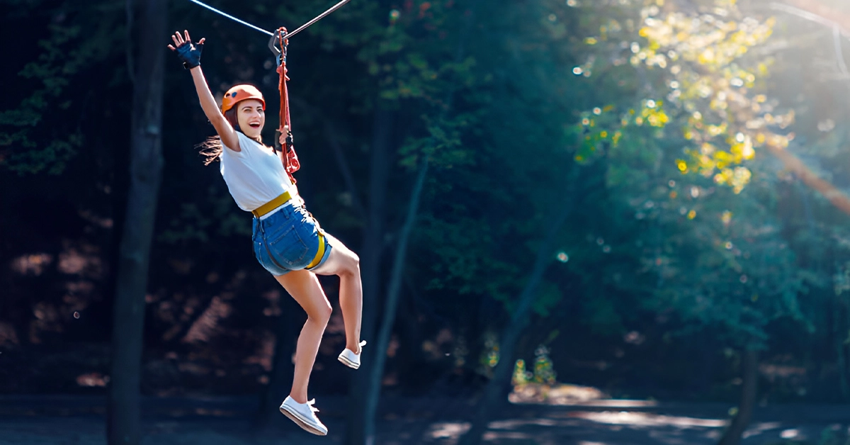 Zipline in Park