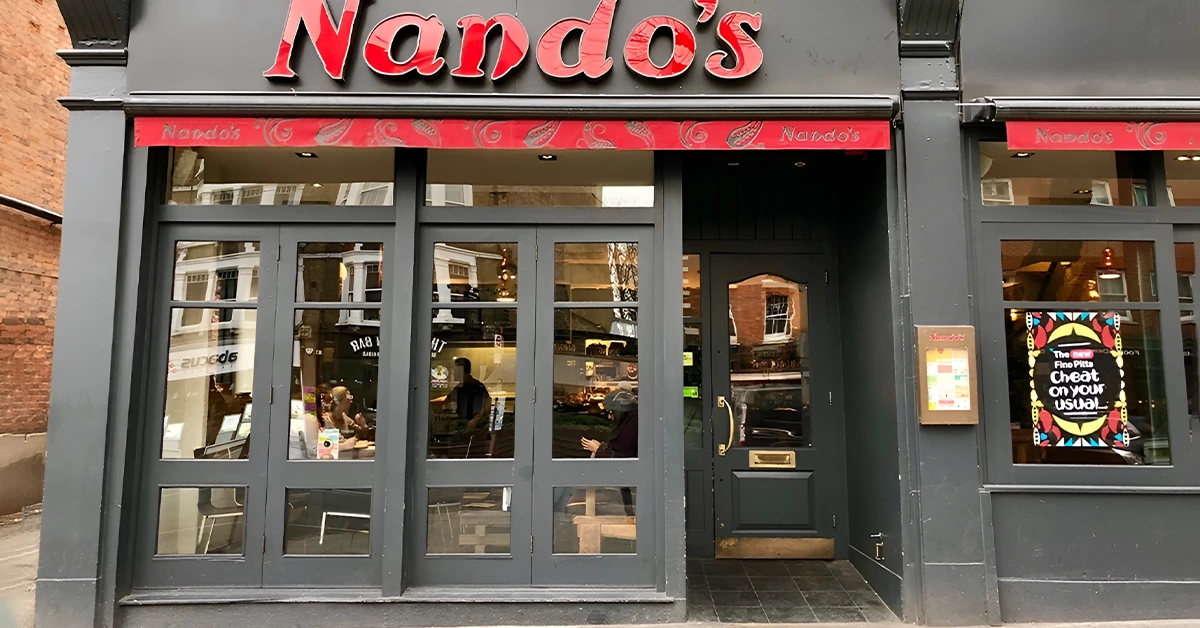 Nando's restaurant in Al Qasba, Sharjah