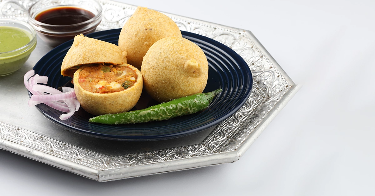 Famous Indian starter served at Flavours of India Dubai