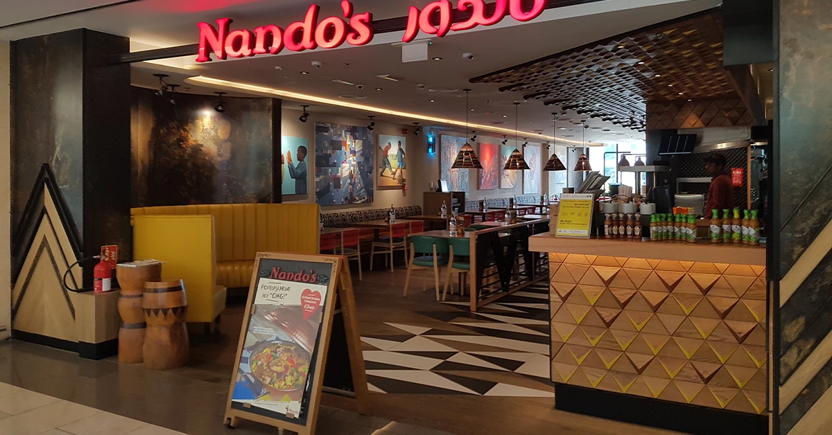 Nandos at deira city centre