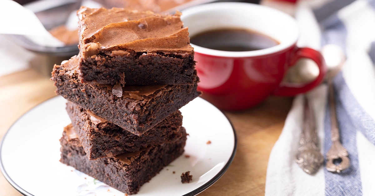 Delicious brownies at Retro bakery, Bawadi Mall
