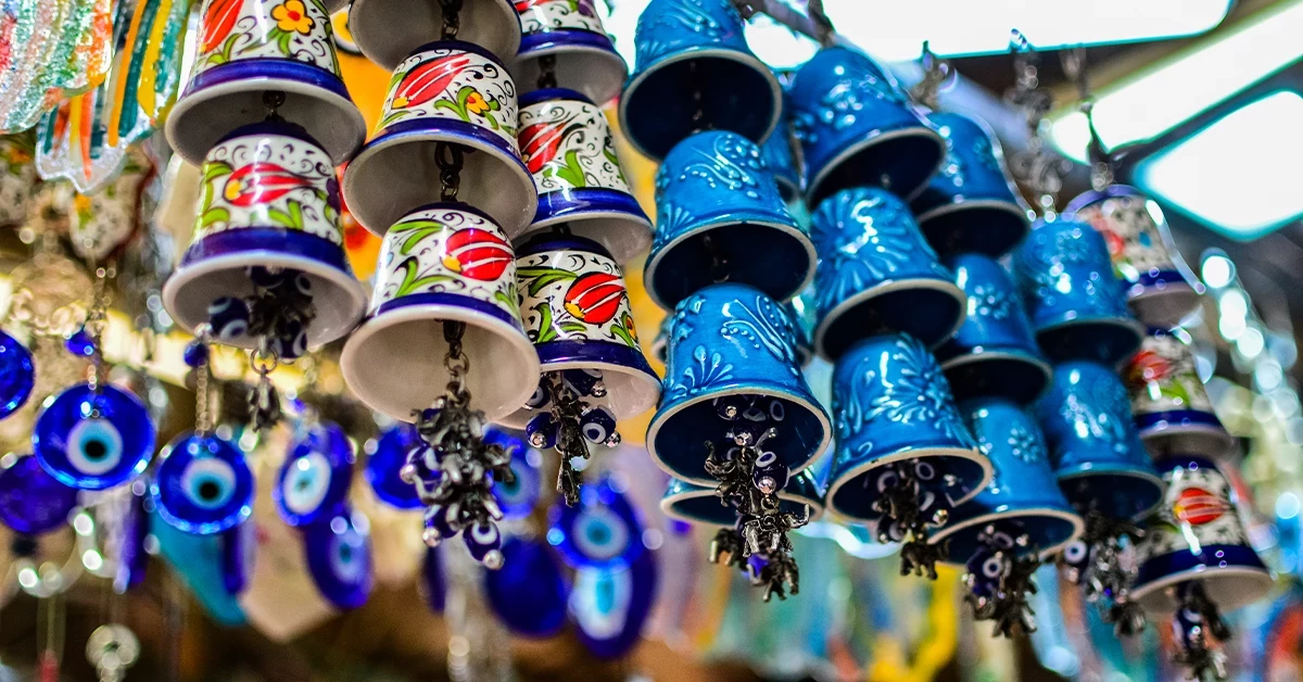 Colourful Hanging Souvenirs