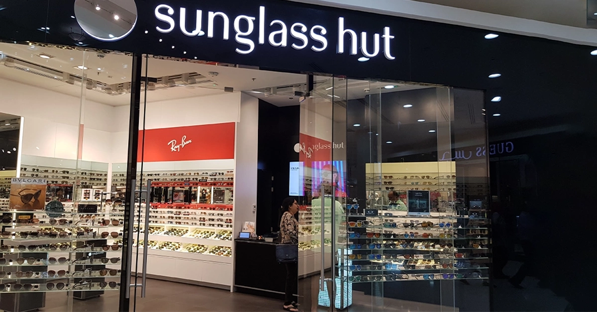 sunglasses shop at Deira City Center