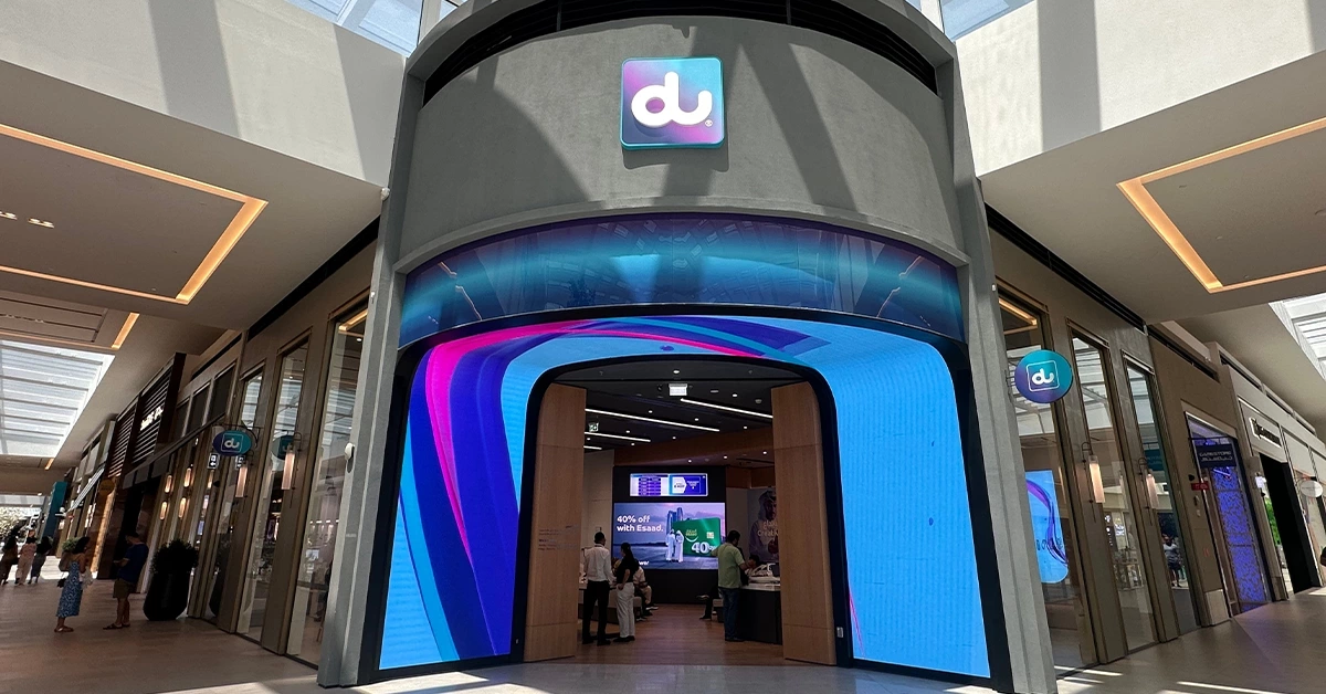Du at Bawabat Al Sharq mall