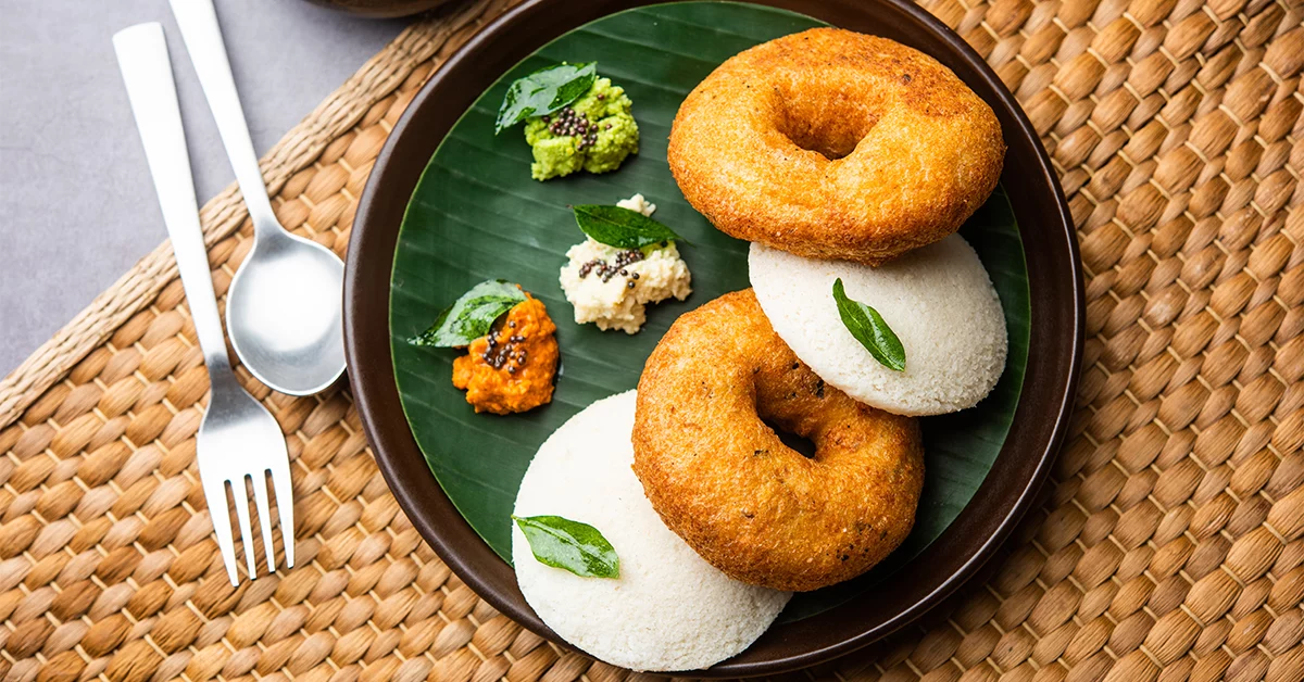 Idli, Vada and Sambar