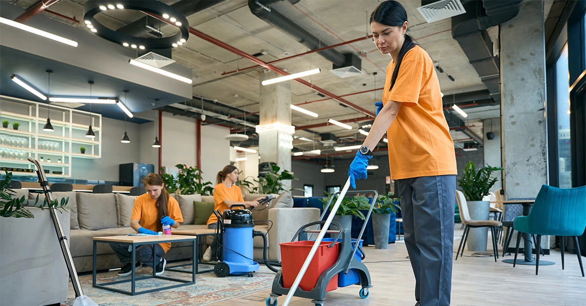 Deep cleaning services offered by a cleaning company in Sharjah