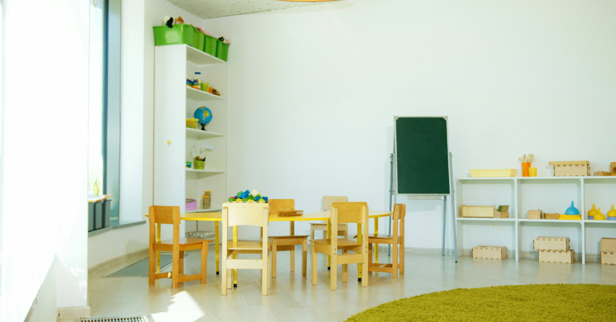 classroom in a special education school in Dubai