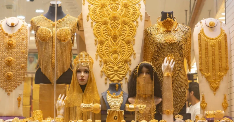 Jewelry at Dubai Gold Souk