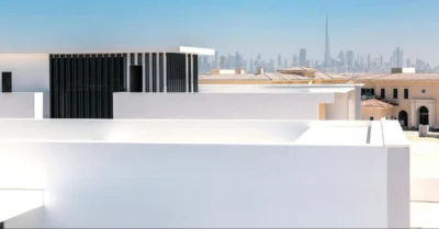 Modern desert homes in UAE