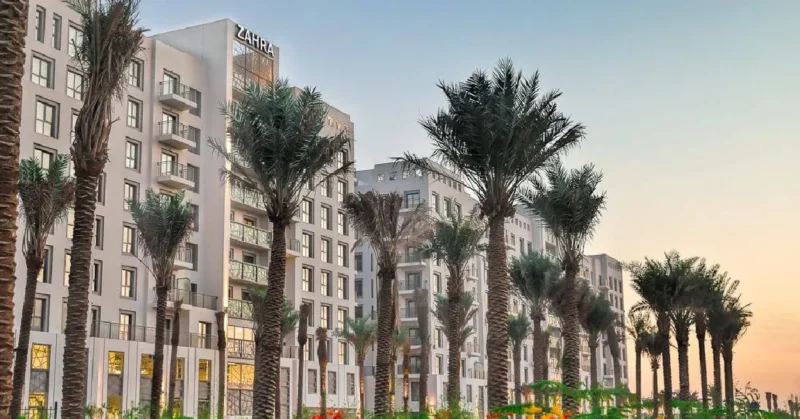 السكن  في تاون سكوار