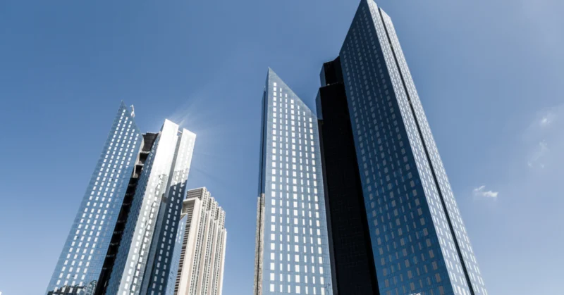 Skyscrapers in Abu Dhabi