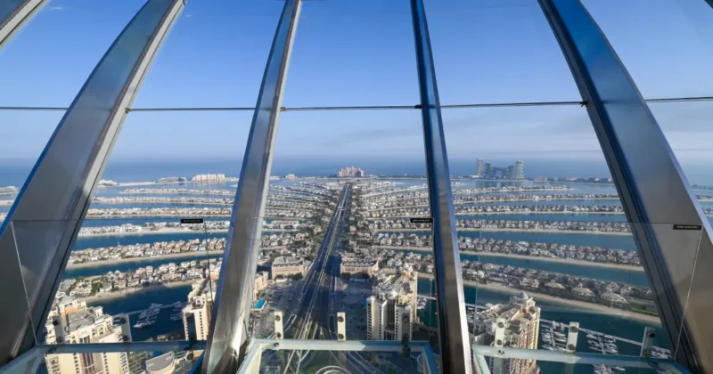 panoramic view from The View at The Palm