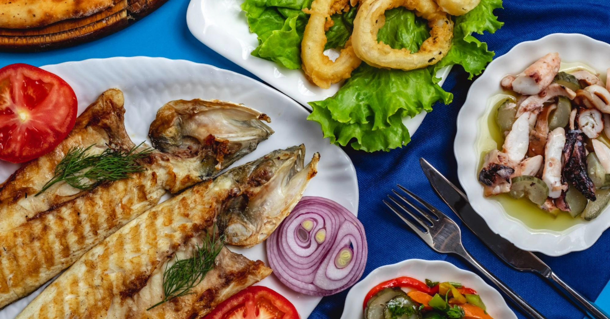 وجبة أسماك