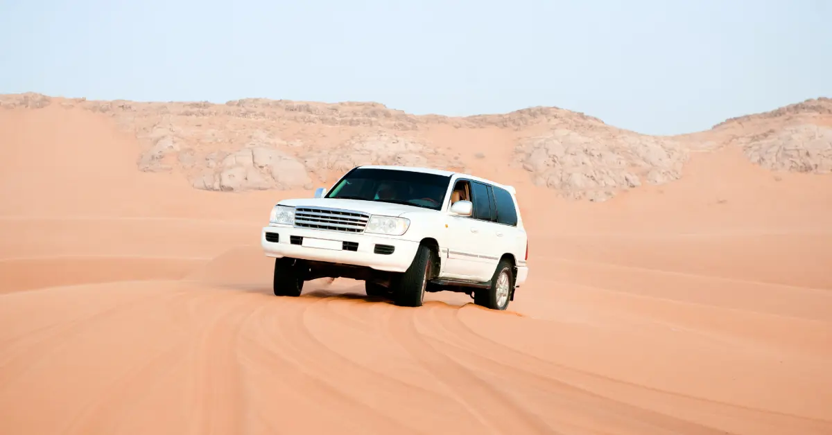 Desert safari in Dubai