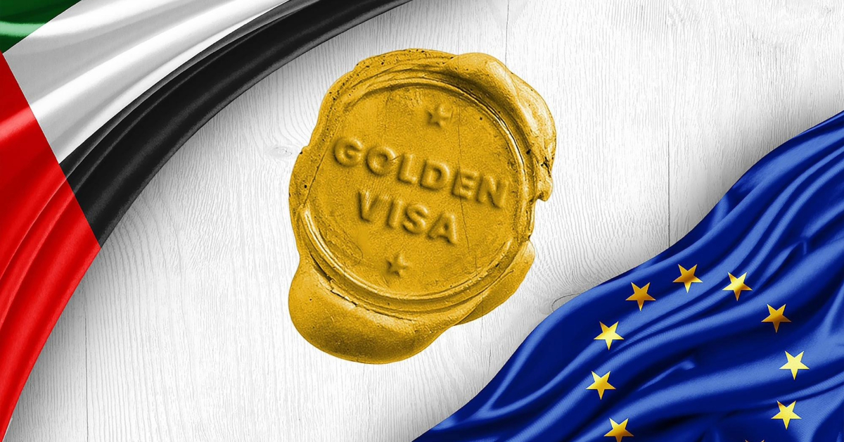UAE Golden Visa stamp