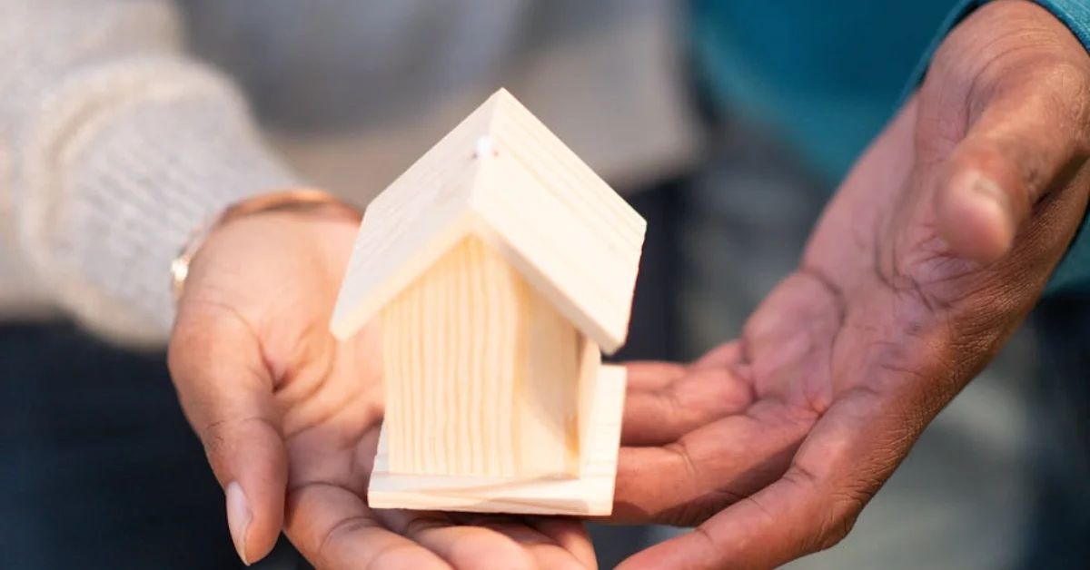 Investor completing a contract for property purchase.