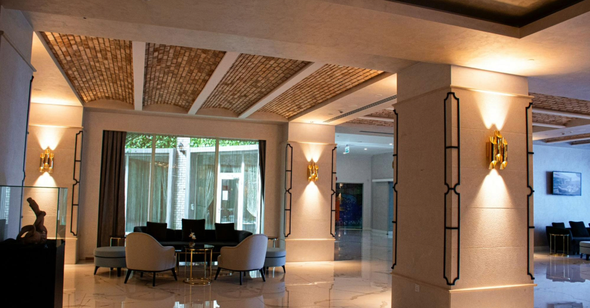 Luxury Hotel Lobby