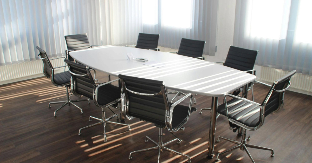 Meeting room in a hotel