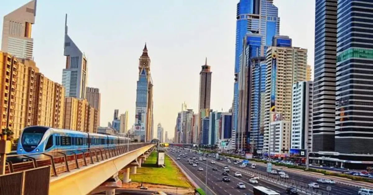 Metro in Dubai