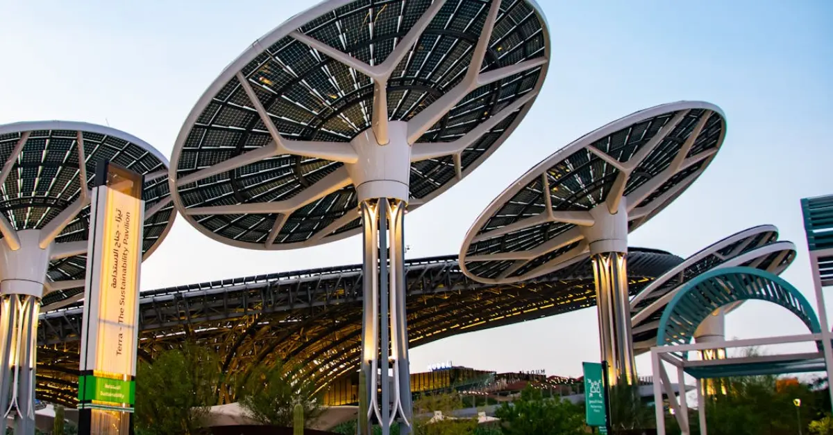 Modern Solar Panels in Dubai